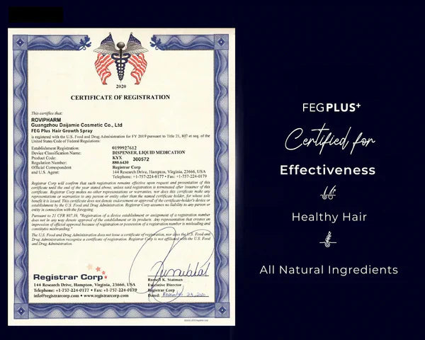 FEG Organic Hair Growth Treatment Oil